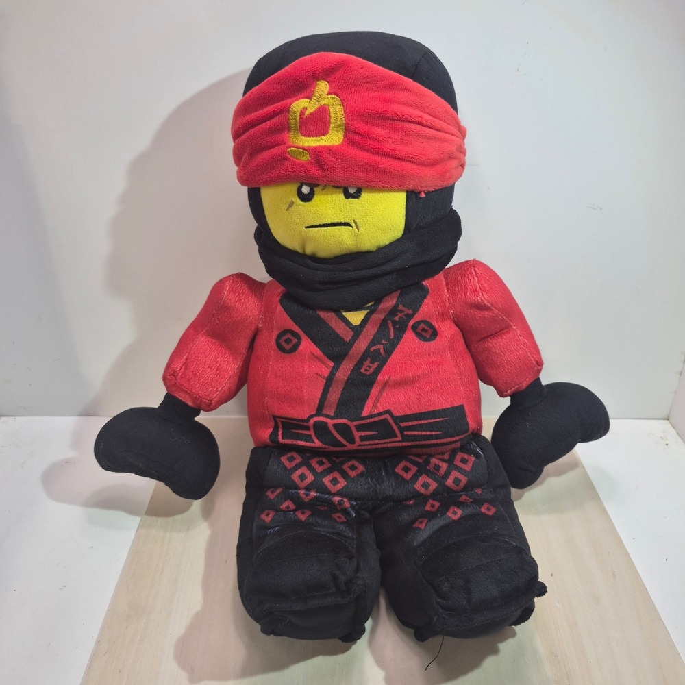 LEGO Ninjago Movie Kai Red Ninja Plush Stuffed Toy Figure Franco Mfg